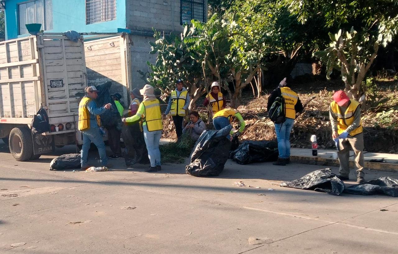 El Ayuntamiento de Xalapa fortalece acciones de limpieza para mantener la buena imagen de la ciudad