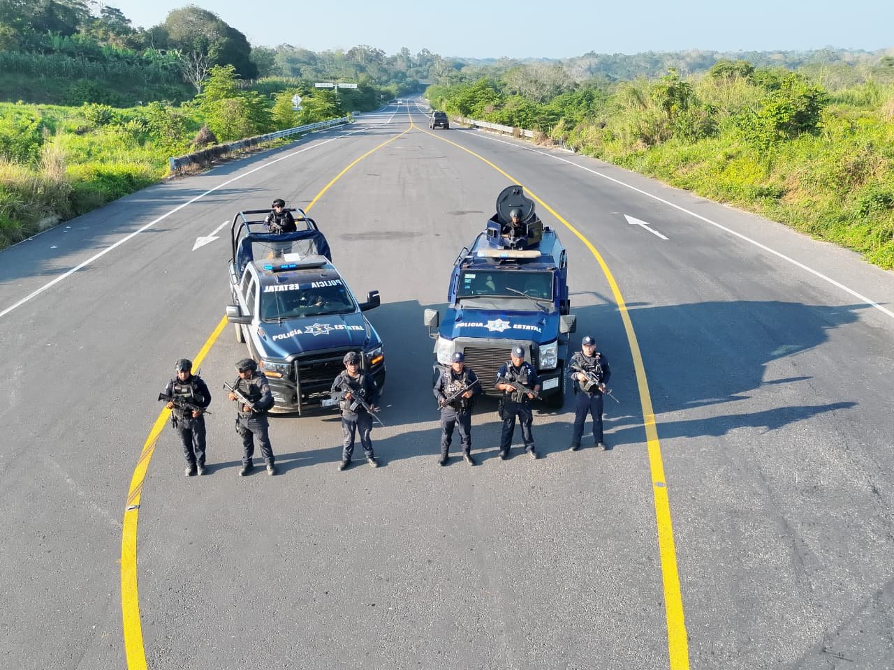 Mantiene SSP operativo para inhibir el delito en la zona sur de Veracruz