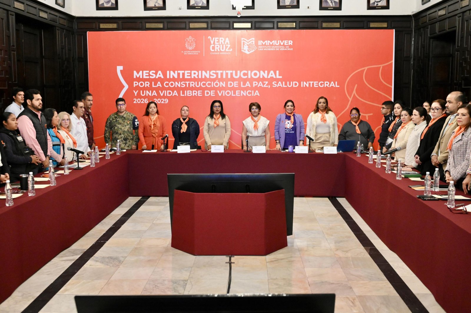Instala H. Ayuntamiento de Veracruz, mesa interinstitucional para combatir la violencia de género