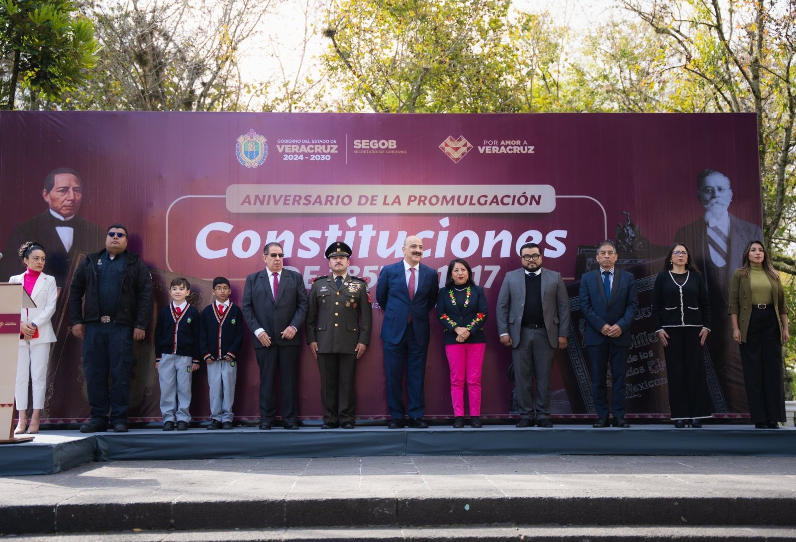 Conmemora Veracruz la promulgación de la Constitución Política de 1917
