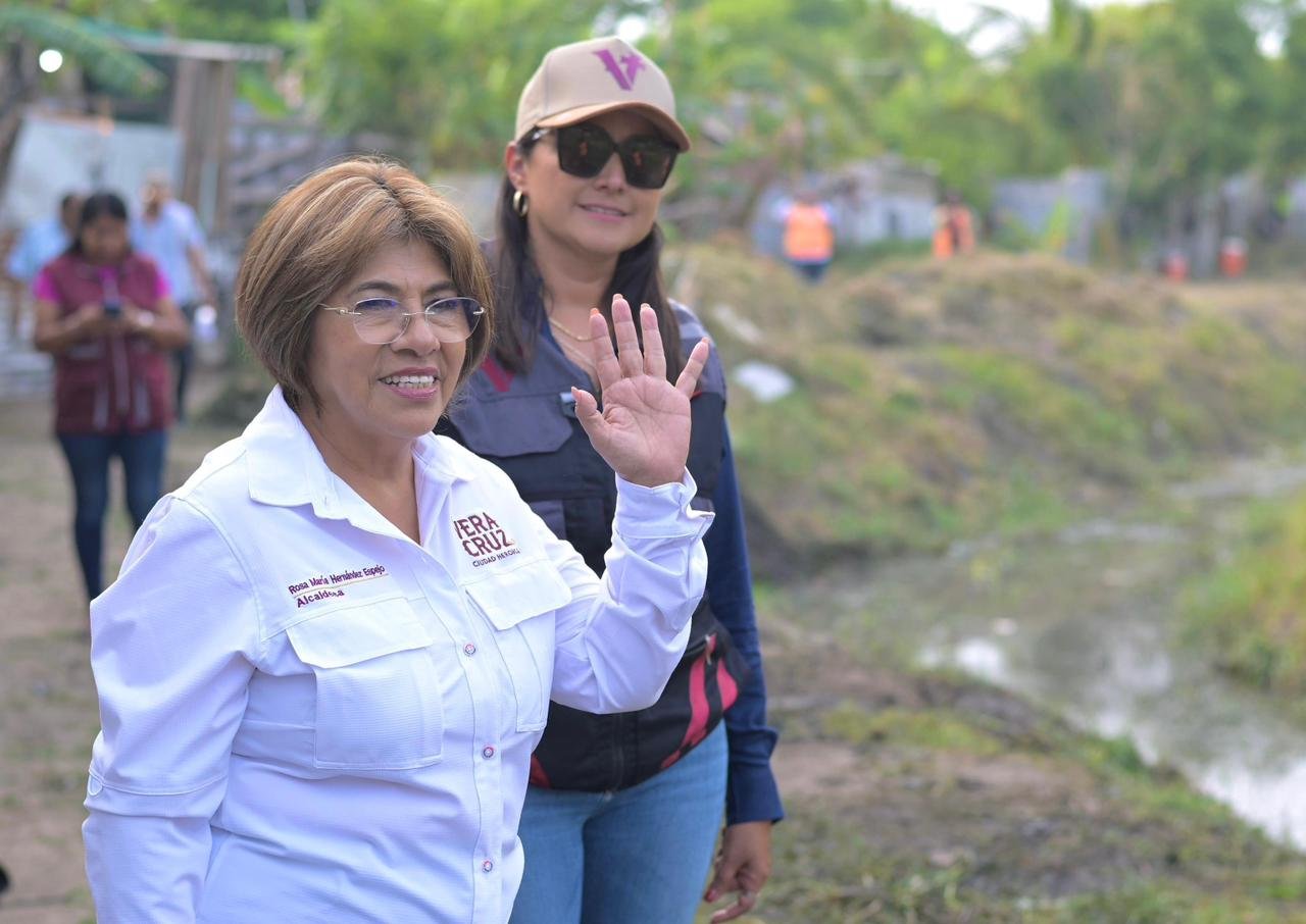 Refuerza Ayuntamiento de Veracruz limpieza de canales ante temporada de lluvias