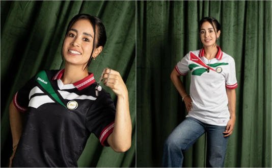Katia Itzel García, silbante de México para el Mundial 2026 incursiona como modelo