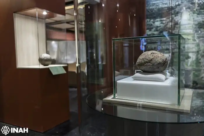 Por primera vez, exhiben pelota de hule con más de 3,600 años de antigüedad, proveniente de Veracruz