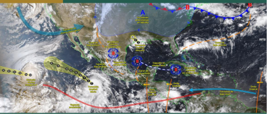 Onda Tropical 36 traerá lluvias a Veracruz: Conagua
