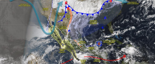 Hasta el domingo, los efectos del Frente Frío 2 en Veracruz: Conagua