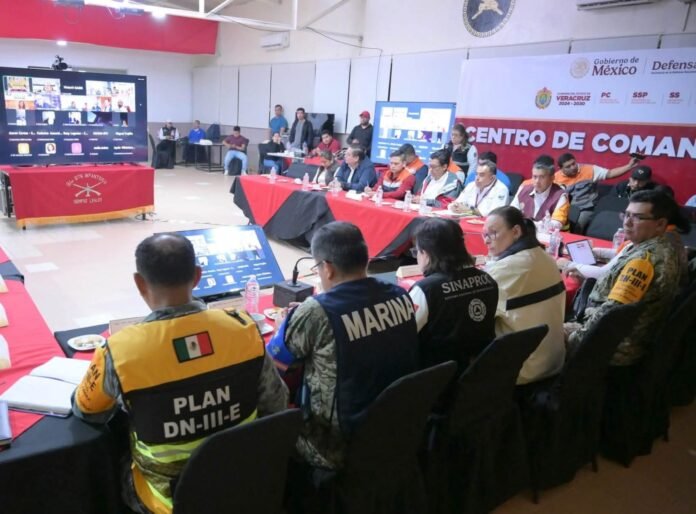 Veracruz mantiene alerta preventiva ante lluvias en el sur