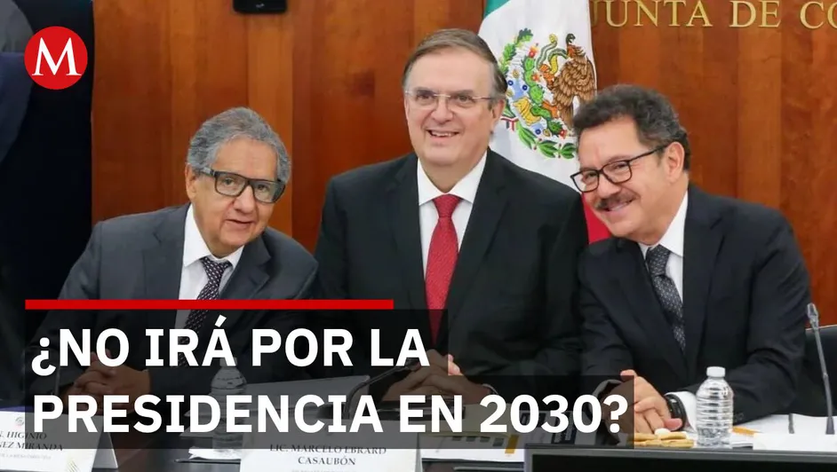 Ebrard matiza postura sobre aspiración presidencial en 2030: «No me maten, nada más que me borren»