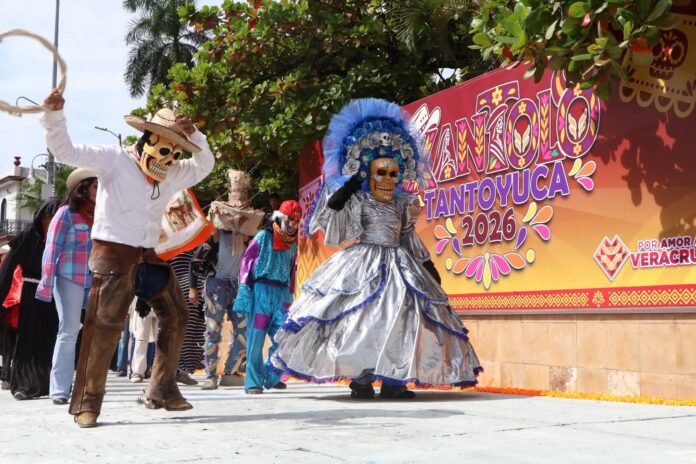 Inicia Xantolo 2026 en Tantoyuca con danzas y participación de estudiantes